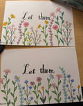 Handmade card “Let Them” 💐