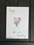 Handmade Card “Happy Birthday” 💐